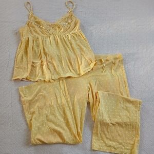 Victoria's Secret Yellow Pajama Set